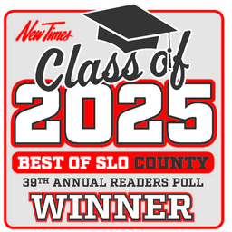 Best of SLO County 2025 - New Times Readers Poll Winner