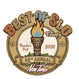 Best of SLO County 2026 - 40th Annual New Times Readers Poll Winner